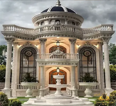 Designing the facades of houses from the outside Designing the facades of houses from