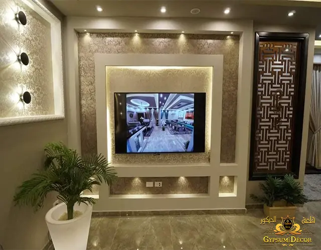 Gypsum Board Decorations Decorations Screen