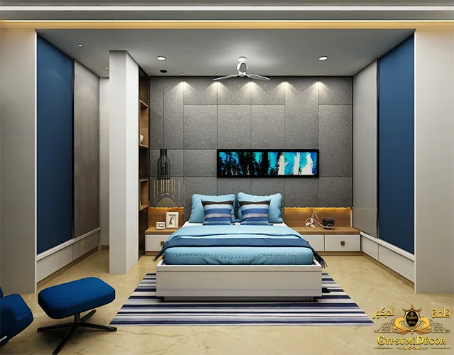 جبسيات غرف نوم مودرن غرف نوم جبس بلدي