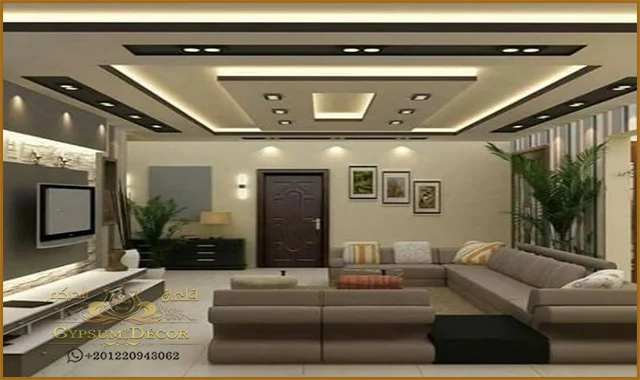 ديكورات جبس بلدي للصاله