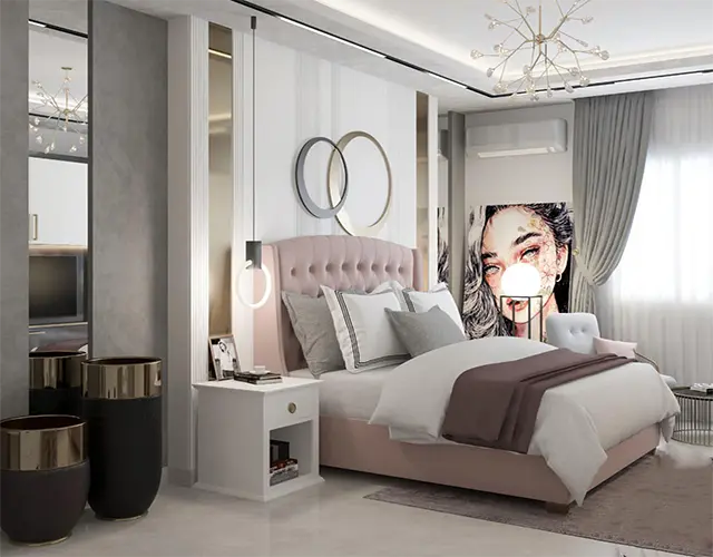 غرف نوم مودرن قلعة الديكور