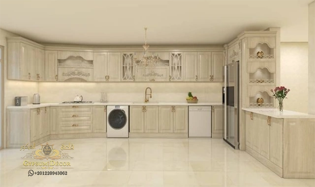 مطبخ امريكي رخام مطبخ رخام