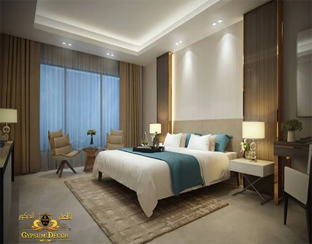 جبسيات غرف نوم ناعمه اسقف جبس بورد غرف نوم