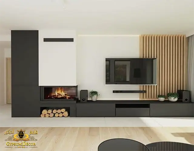 قلعة الديكور صنع مكتبة خشبية