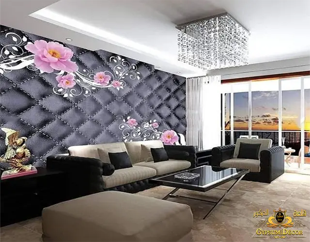 طريقة تركيب ورق الجدران