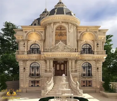 Two-storey house facade Two-storey house