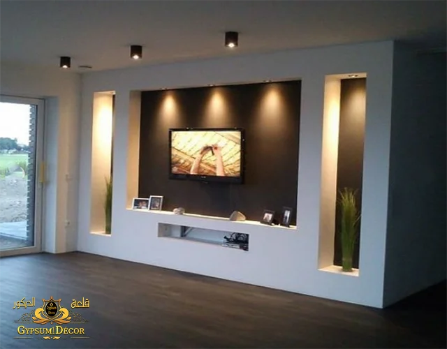 مكتبات جبس راقيه مكتبات جبس كلاسيك صالات