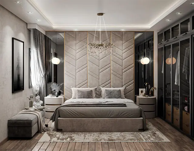 غرف نوم رومانسية حديثة