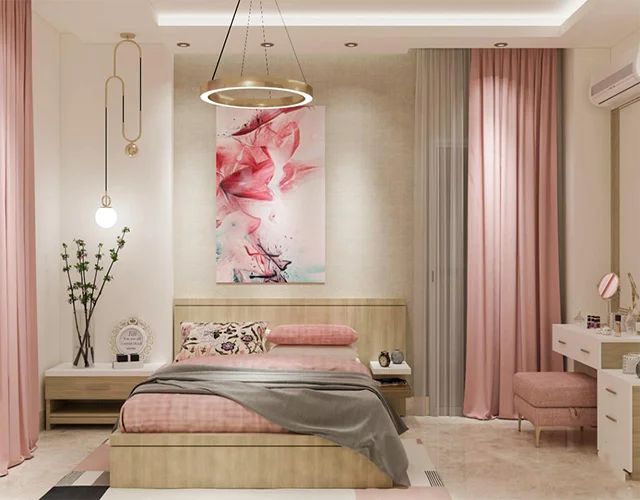 غرف نوم ناعمة