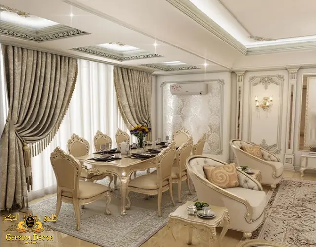 ديكورات جبس حديثة اسقف معلقة جبس بلدي