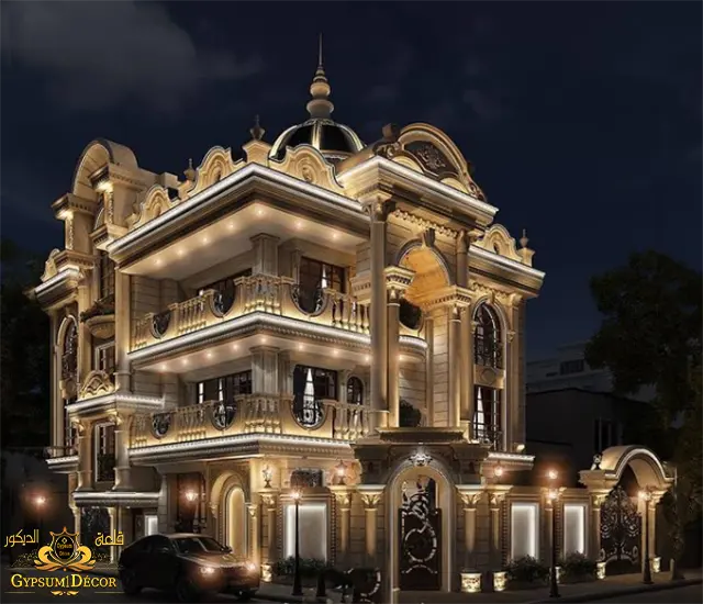 ديكور وجهات فلل وجهات فلل خليجية