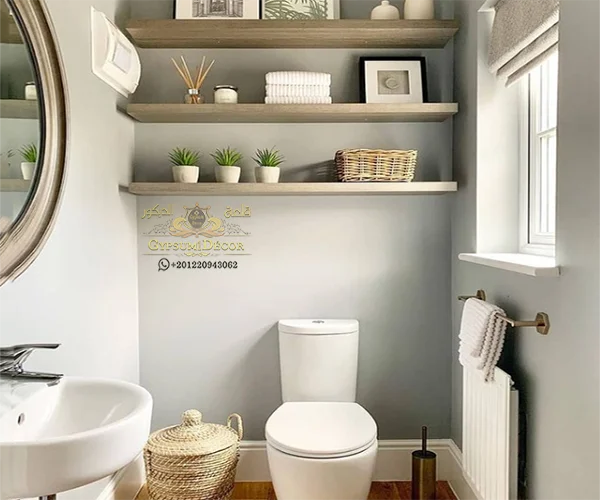 ديكور حمامات بدون بانيو