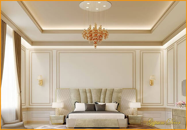 ديكورات جبس بورد غرف نوم مودرن 2021