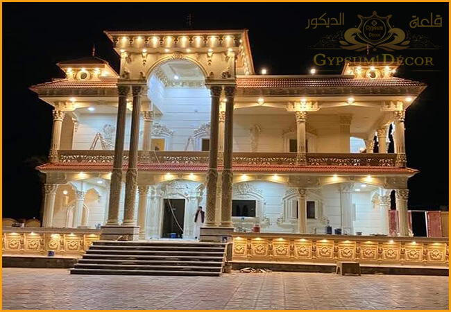 وجهات منازل فلل وقصور خارجية وجهات منازل فلل