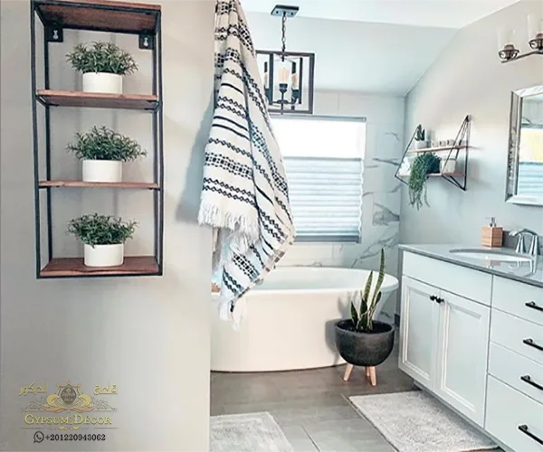 تصميم حمام مودرن