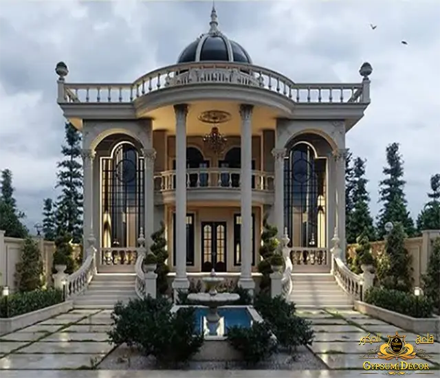تصميم قصر ملكي عربي