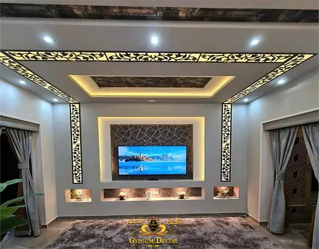 مكتبة خشب مودرن حديثة مكتبة خشب مودرن