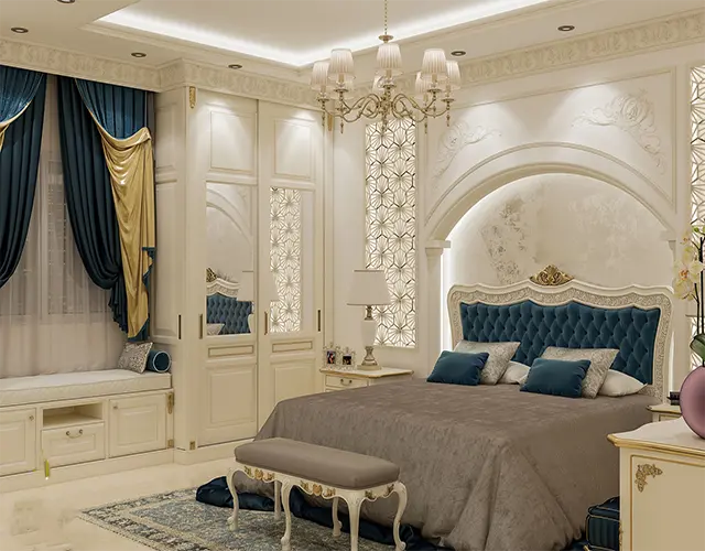 الوان دهانات غرف نوم قلعة الديكور