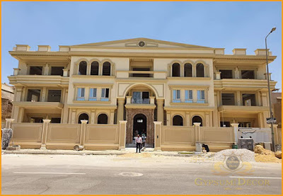 وجهات منازل فلل مصرية واجهات فلل كلاسيك دور واحد