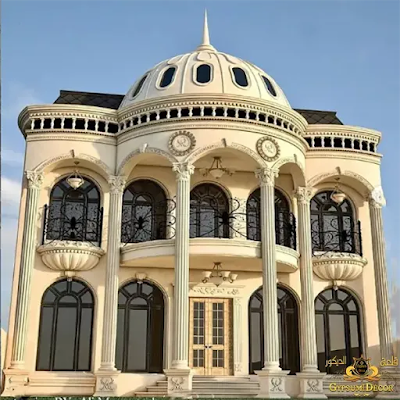 Modern two-storey villa two-storey villa