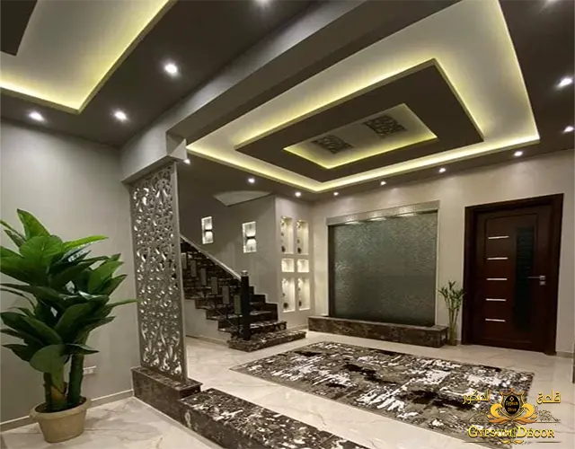 الوان مكتبات جبس بورد جبس بورد