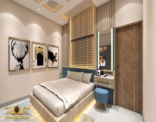 جبس غرف نوم بسيط ديكورات جبس غرف نوم مودرن