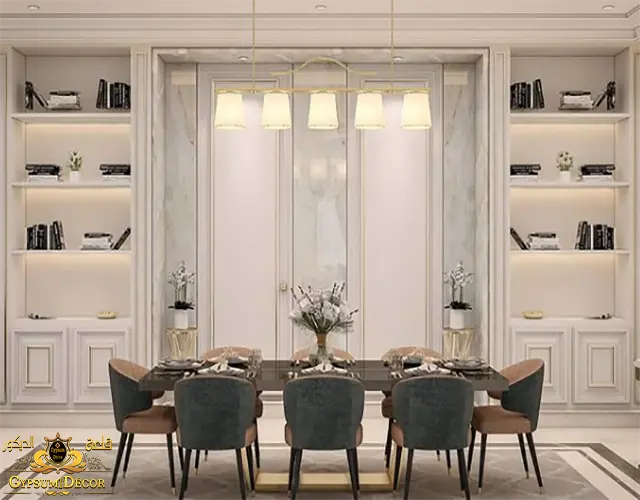 مكتبة جبس بورد للتلفزيون جبس بورد للتلفزيون