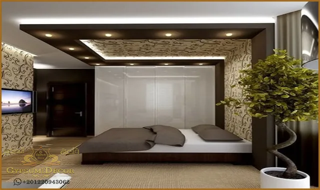 جبس بورد غرف نوم قلعة الديكور