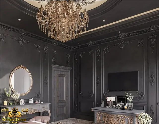 جبس غرف نوم مودرن جبسيات غرف نوم سعودية