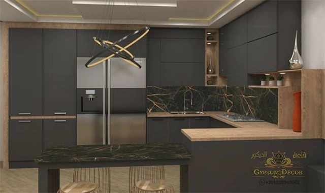 مطابخ امريكية مفتوحة على الصالة مطابخ امريكي حديثة