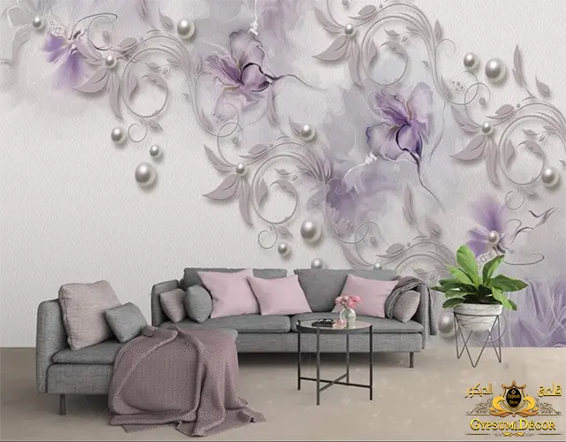 أنواع ورق الجدران