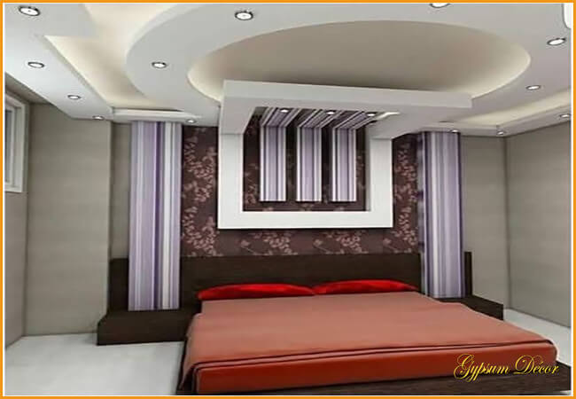 ديكورات جبس بورد غرف نوم مودرن 2021