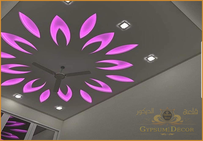 اسقف جبس بورد ريسبشن اسقف جبس بورد وردة