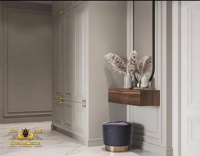 فانيلا لاتيه مع رمادي كتالوج الوان حوائط شيك