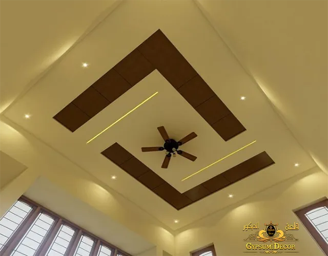 موديلات جبصين صالونات جبس بورد للصالات مستطيلة