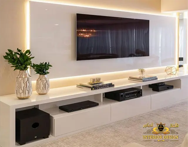 مكتبة للشاشه شقق عرسان مكتبة للشاشه شقق عرسان قلعة الديكور