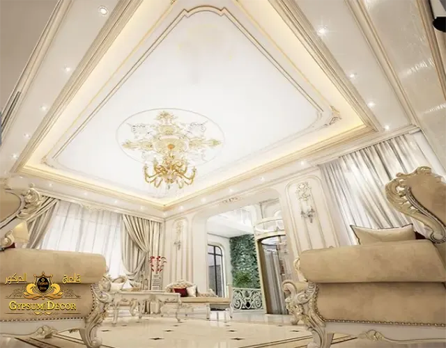 ديكورات جبس اسقف راقية غرف جبسيات اسقف سعودية
