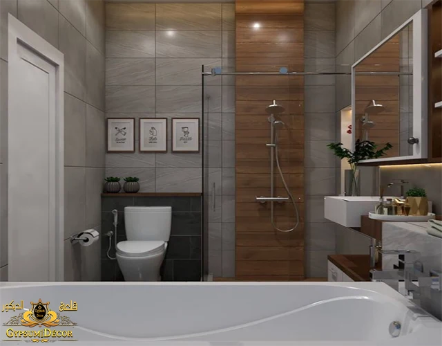 ديكورات حمامات مودرن