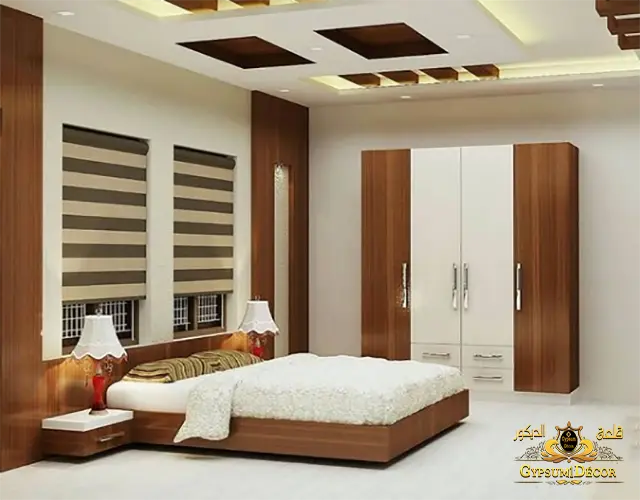 جبس بورد غرف نوم بسيطة الوان دهانات لغرف نوم بسيطة