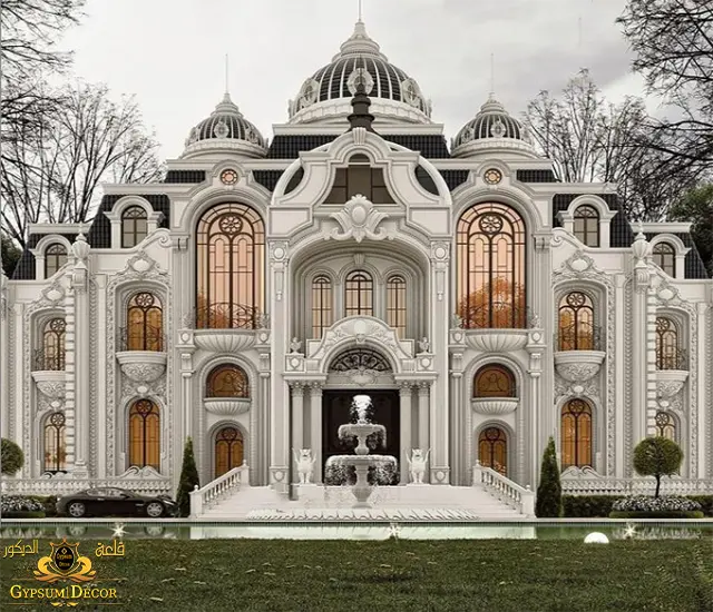 تصاميم فلل من الخارج مخططات فلل سعودية