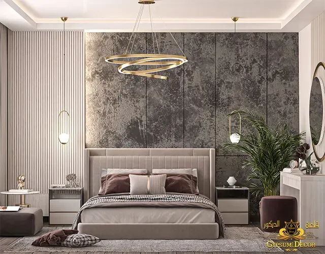ديكور جبس غرف نوم للعرسان ديكورات جبس غرف نوم فخمة