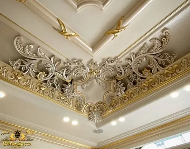 ديكورات جبس اسقف هاديه جبس اسقف صالات