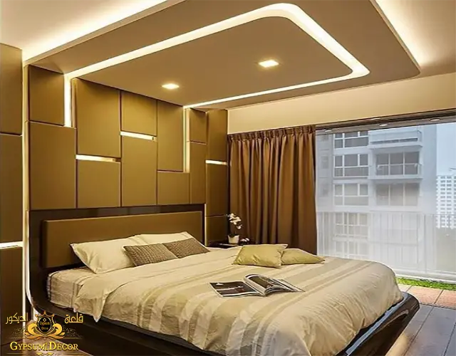 Gypsum board simple bedrooms Gypsum board simple