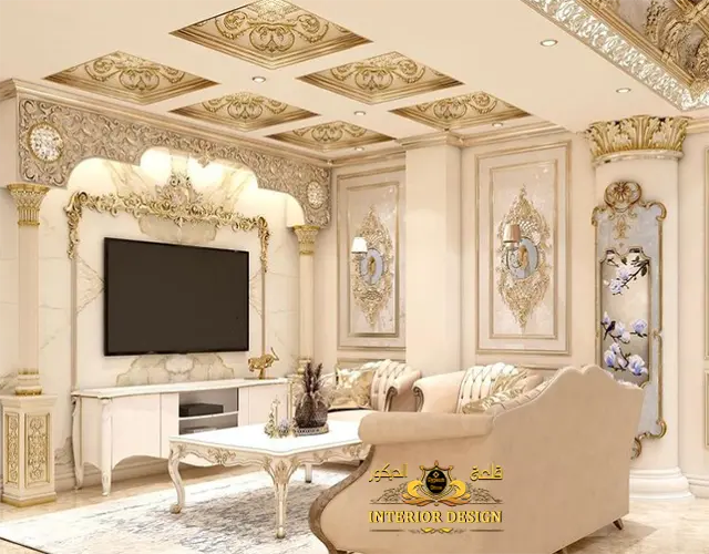 اشكال جبس بلدي كلاسيك قلعة الديكور