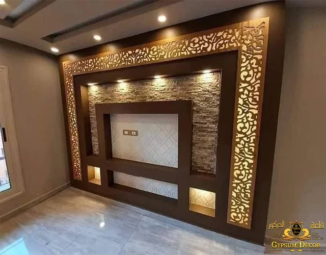 جبس بورد شاشات مودرن