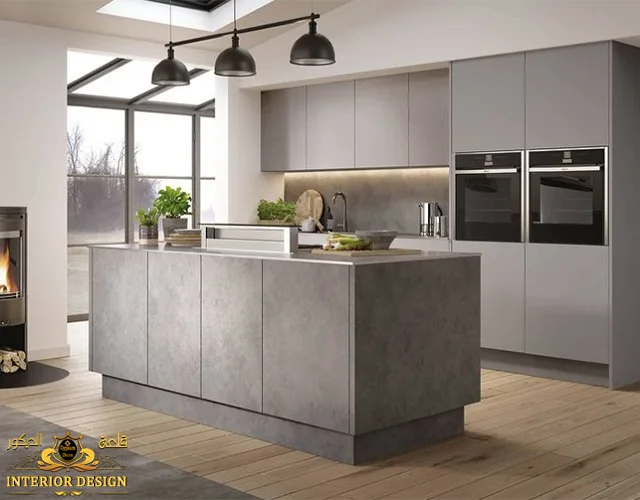 مطابخ اكريليك بيج مطابخ اكريليك بالوان مختلفة