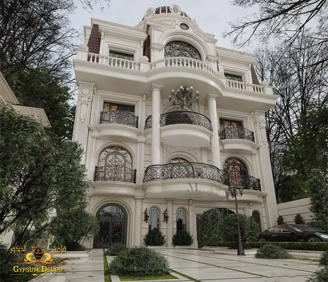 Modern Kuwaiti villas plans Modern Kuwaiti