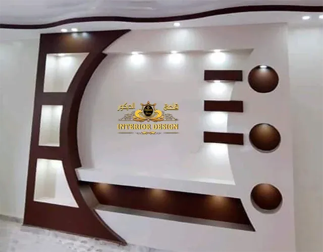 جبس بورد للشاشة قلعة الديكور جبس بورد للشاشة