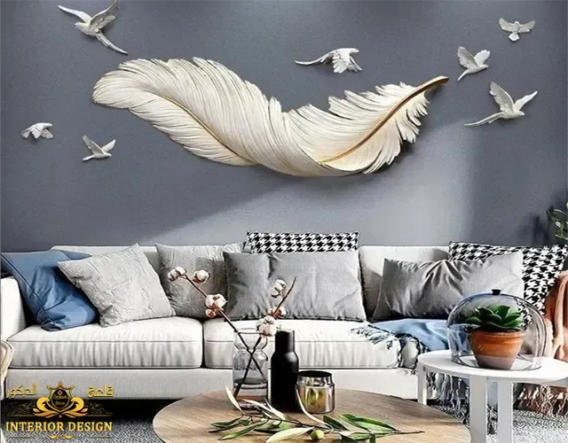 اشيك ورق جدران