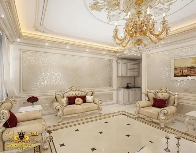 ديكورات جبس اسقف ناعم اسقف جبس صالات
